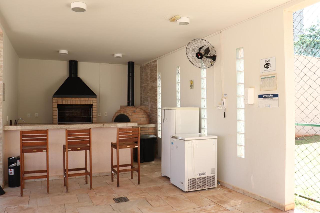 Ferienwohnung Flat Com Wifi, Piscina, Split E Estacionamento Ribeirão Preto Exterior foto