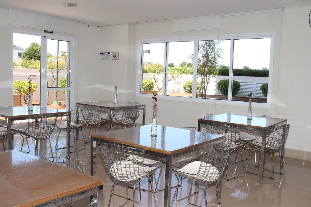 Ferienwohnung Flat Com Wifi, Piscina, Split E Estacionamento Ribeirão Preto Exterior foto