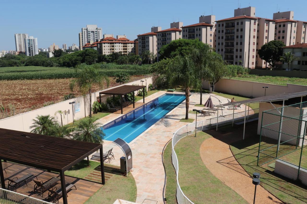 Ferienwohnung Flat Com Wifi, Piscina, Split E Estacionamento Ribeirão Preto Exterior foto